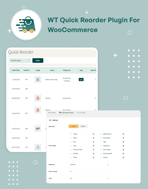WooCommerce Quick Reorder Plugin — Previous Orders, Bulk Reorder & My Account Reorder Table