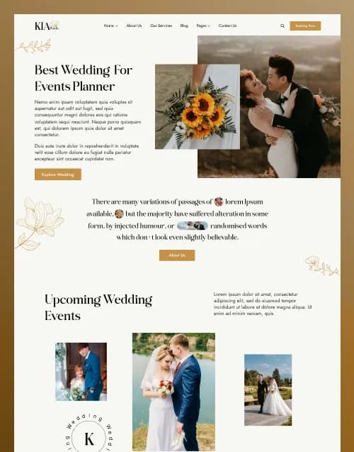 KiaWeds — Wedding Planner & Event Management Statamic Starter Kit