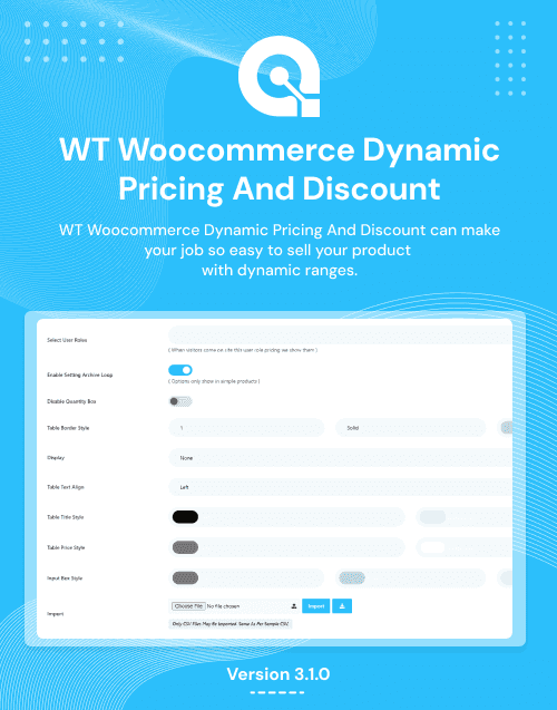 WooCommerce Dynamic Pricing - Premium website template by WebbyCrown Solutions