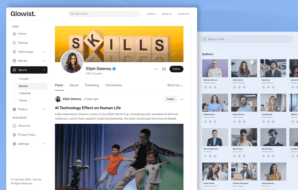 Editorial UI Kits (Figma)