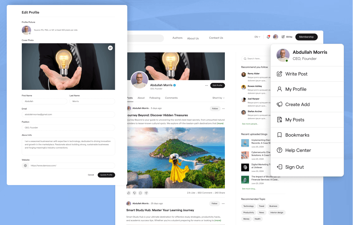Responsive Content UI Kits