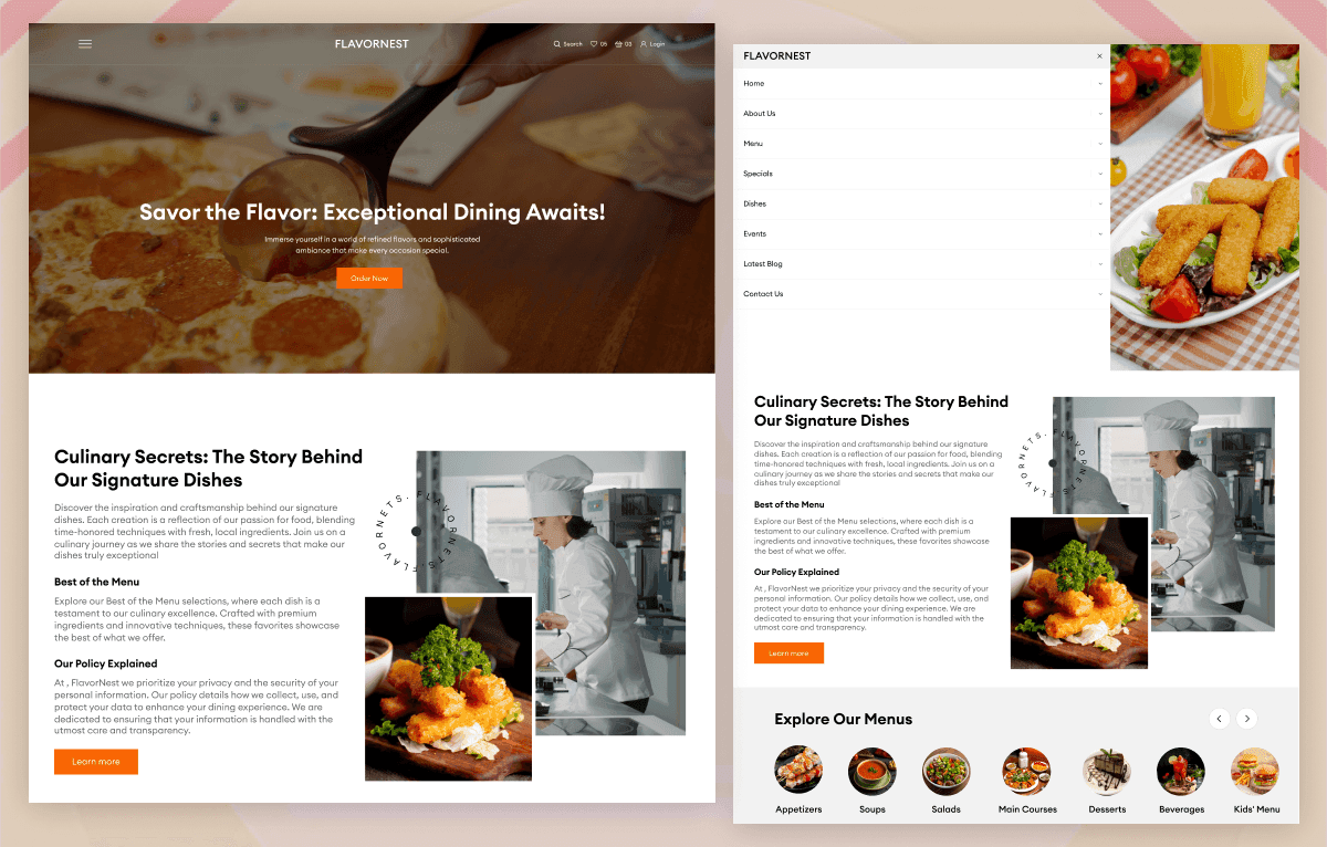 Food Delivery & Ordering UI Kits (Figma)