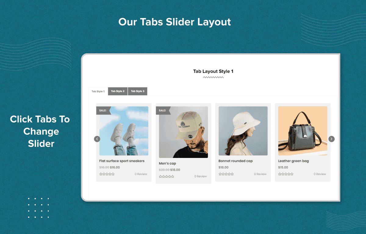 WooCommerce product carousel for homepage and shop page