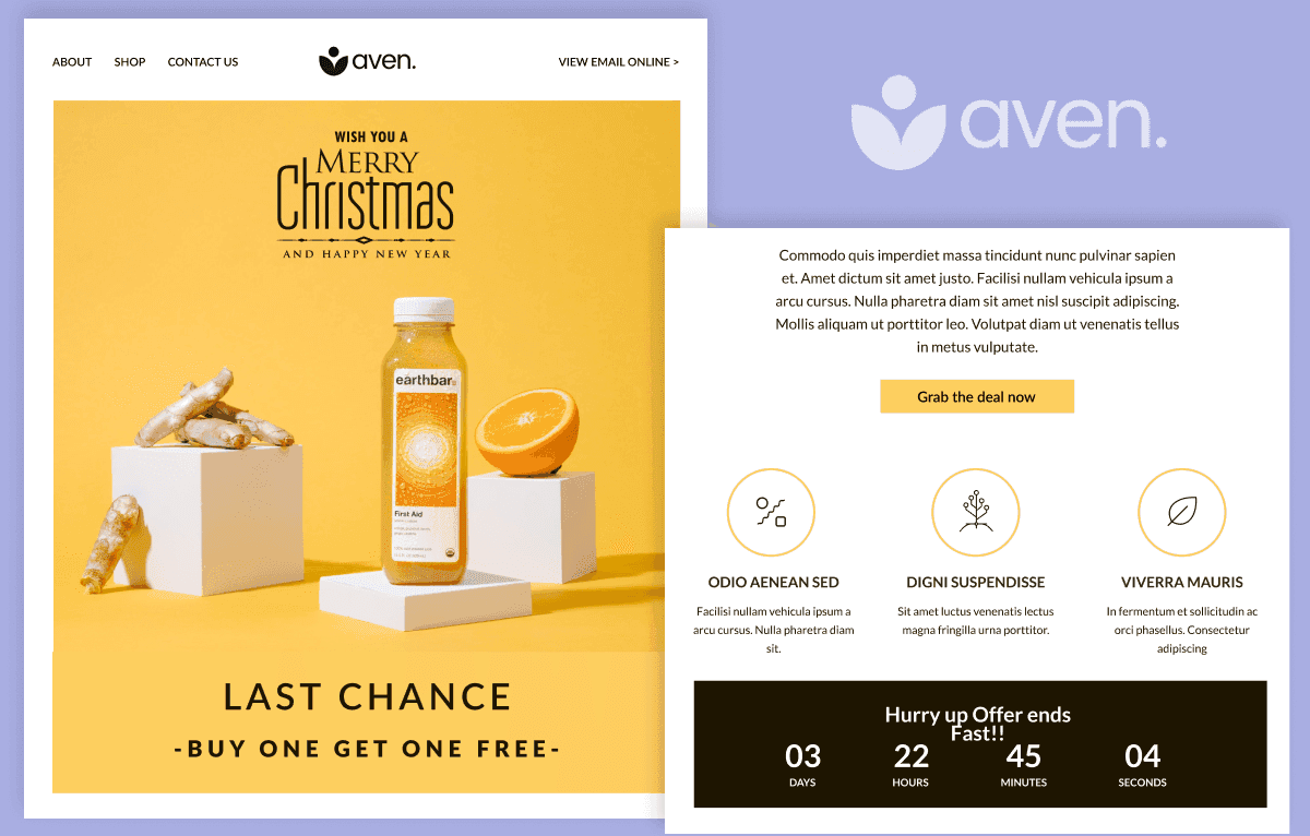 ESP-Ready Marketing Email Templates