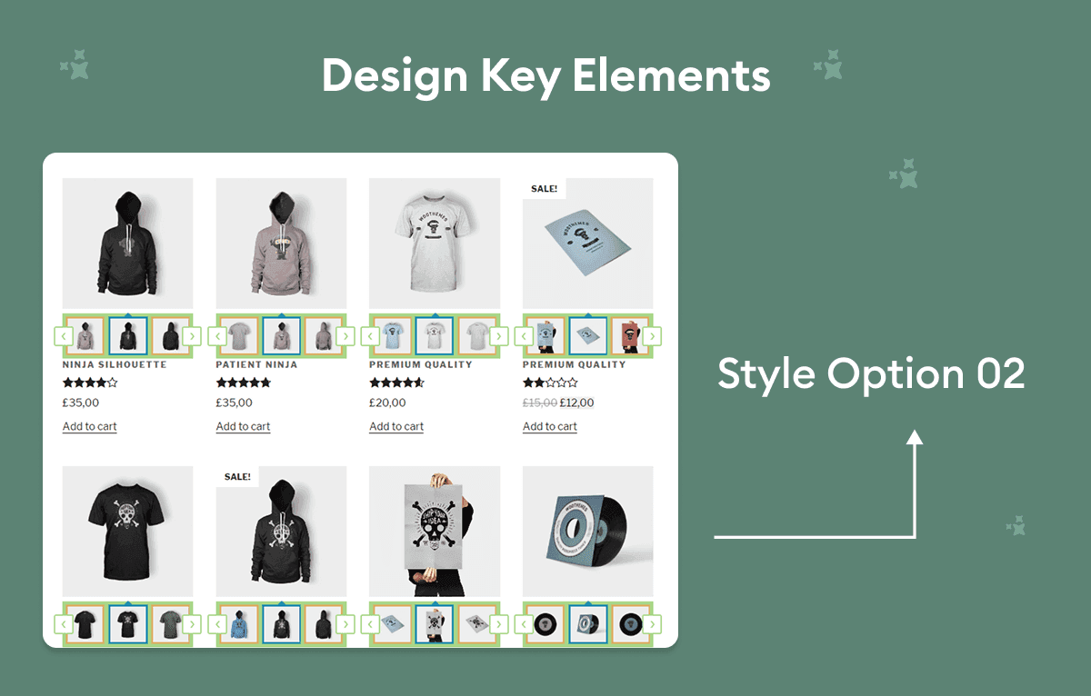 WooCommerce gallery slider for variation images