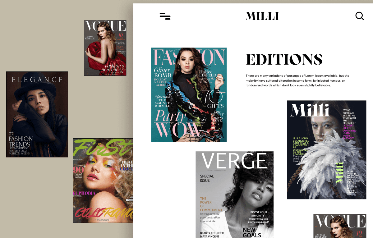 premium html magazine template