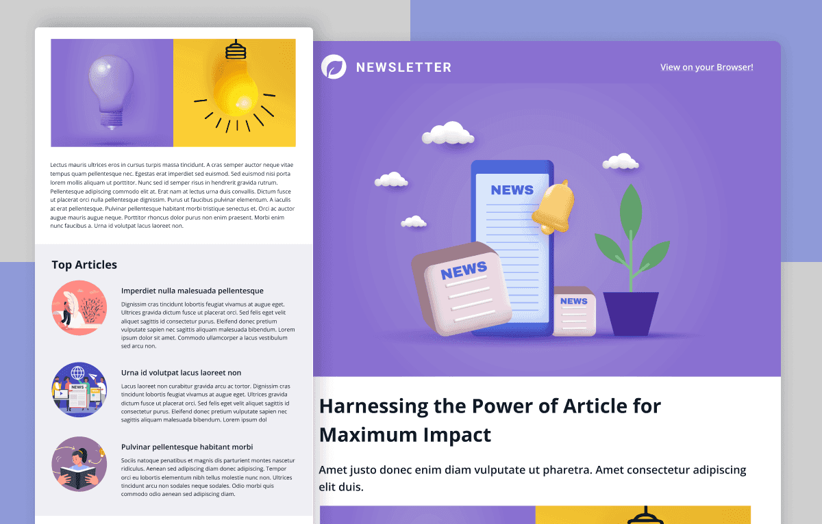 professional html email templates for agencies