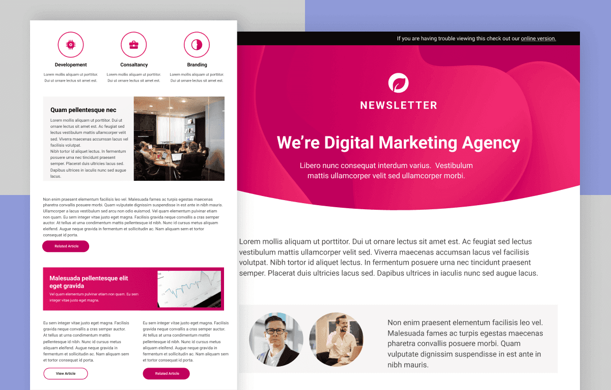 premium responsive email templates html bundle