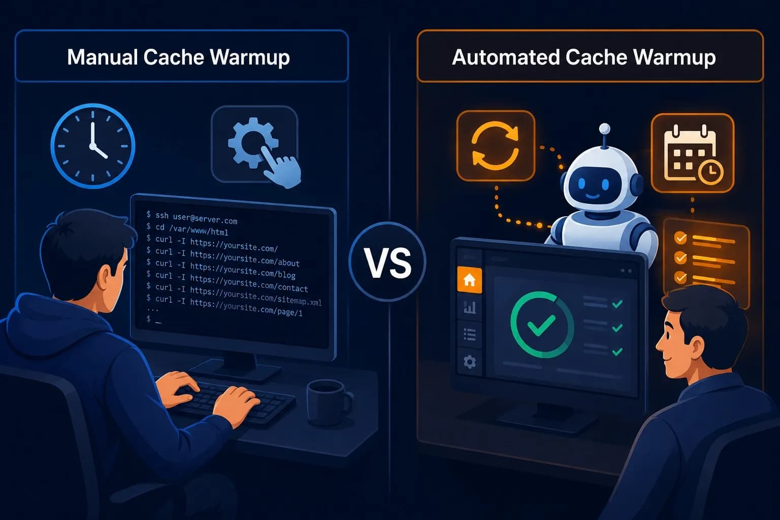 Manual Cache Warmup vs Automated Cache Warmup: Which Is Better for Your Website?